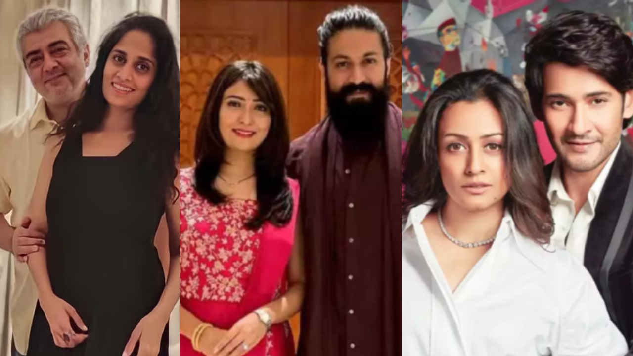top 5 couples of south indian film industry of all time